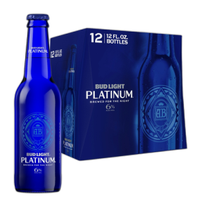 BUD LIGHT PLATINUM 12PK BTL