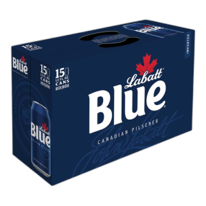 LABATT BLUE 15PK CANS