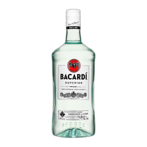 BACARDI 1.75 GLASS