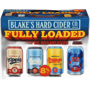 BLAKES HARD CIDER FULLY LOADED VARIETY 12PK