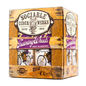 SOCIABLE TRAINING WHEELS BLUEBERRY 4PK 12oz