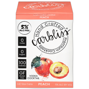 CARBLISS PEACH 4PK