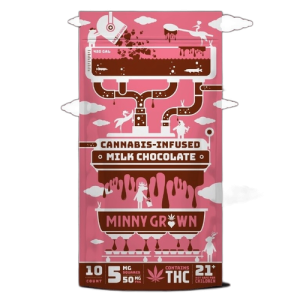 MINNY GROWN THC BAR MILK CHOCOLATE
